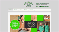 Desktop Screenshot of countrygates.com.au